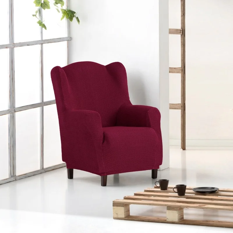 Funda bielástica para sillón orejero modelo Cora Funda bielástica para sillón orejero modelo Cora