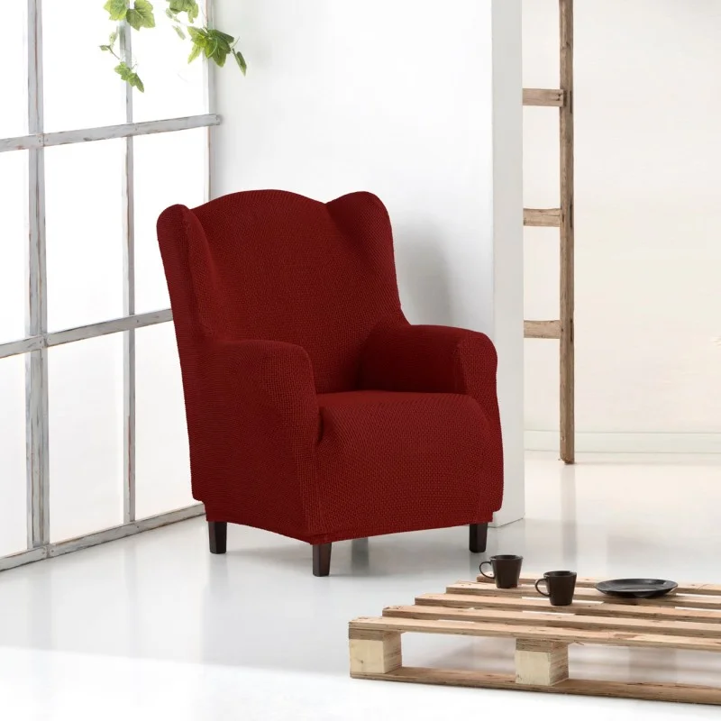 Funda bielástica para sillón orejero modelo Cora Funda bielástica para sillón orejero modelo Cora
