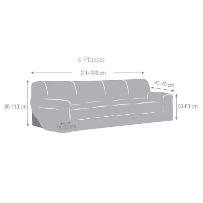 Funda elástica para sofá modelo Argos