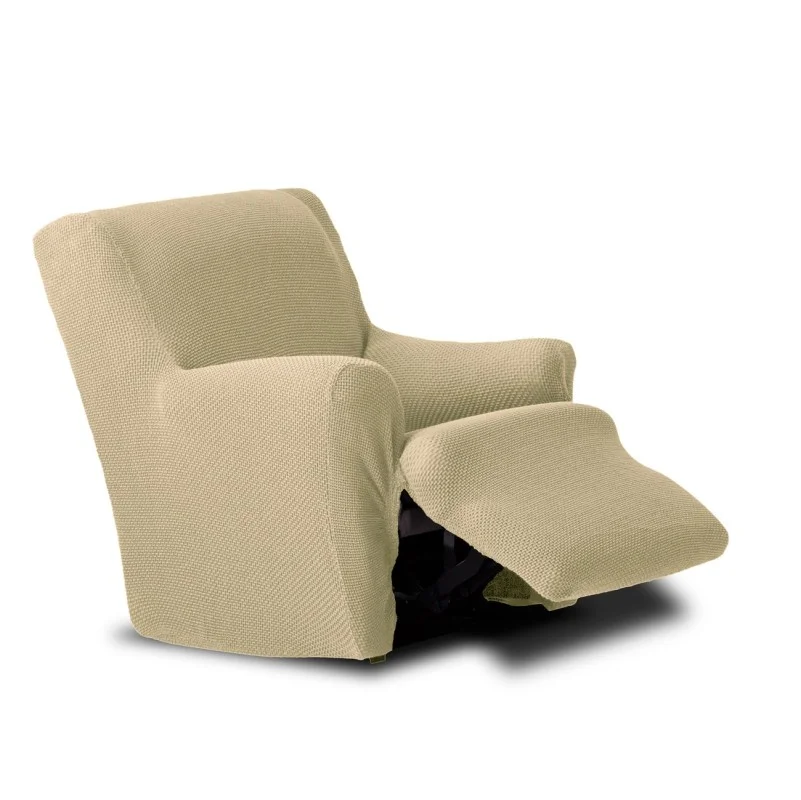 Funda bielástica para sillón relax pies juntos modelo Cora Funda bielástica para sillón relax pies juntos modelo Cora