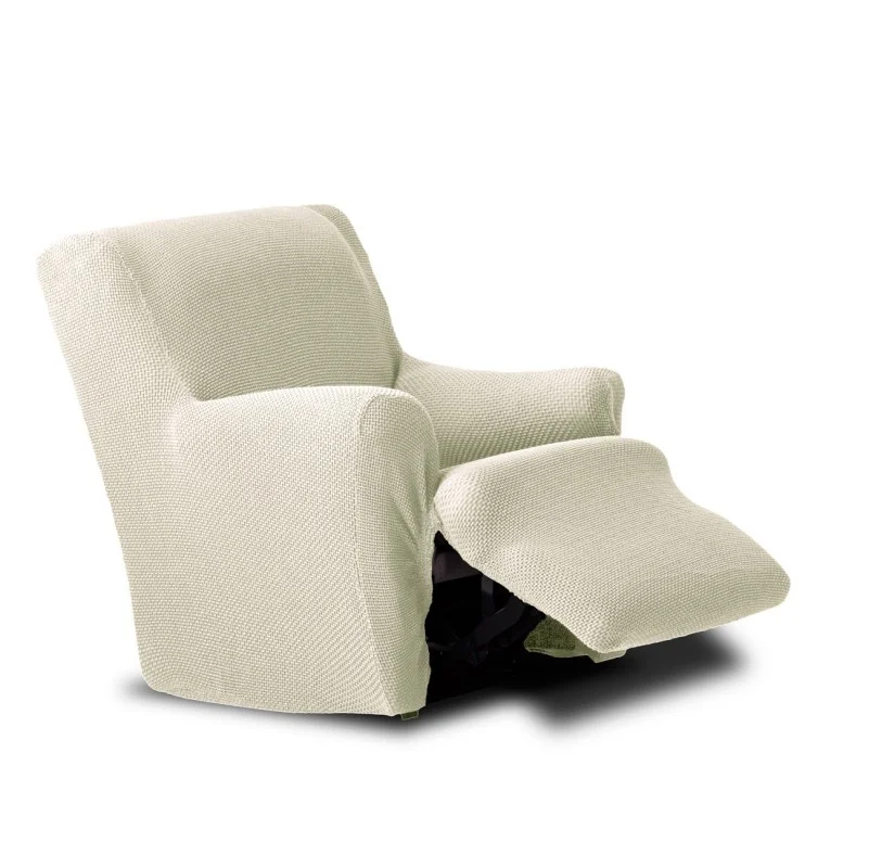 Funda bielástica para sillón relax pies juntos modelo Cora Funda bielástica para sillón relax pies juntos modelo Cora
