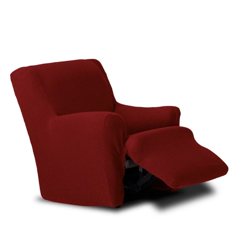 Funda bielástica para sillón relax pies juntos modelo Cora Funda bielástica para sillón relax pies juntos modelo Cora