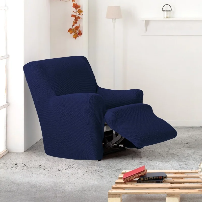Funda bielástica para sillón relax pies juntos modelo Cora Funda bielástica para sillón relax pies juntos modelo Cora