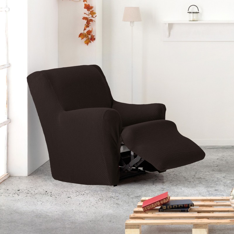 Funda bielástica para sillón relax pies juntos Cora | Cobertura total con diseño elegante Funda bielástica para sillón relax pies juntos Cora | Cobertura total con diseño elegante