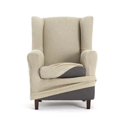 Funda elástica para sillón orejero modelo Troya