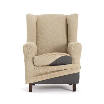 Funda elástica para sillón orejero modelo Troya