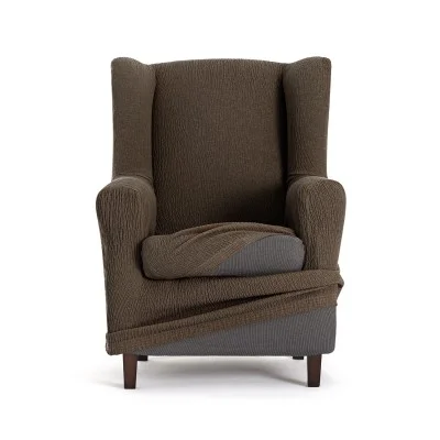 Funda elástica para sillón orejero modelo Troya