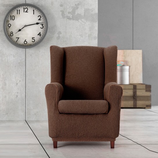 Funda elástica para sillón orejero modelo Troya