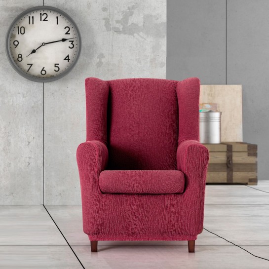 Funda elástica para sillón orejero modelo Troya