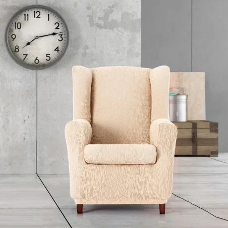 Funda elástica para sillón orejero modelo Troya