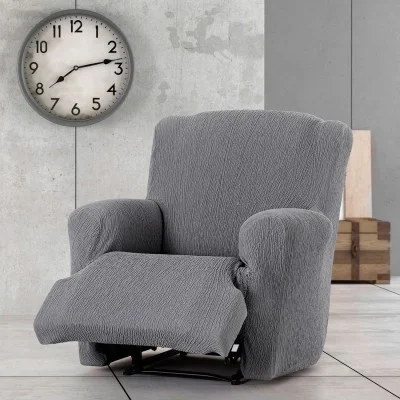 Funda elástica para sillón relax pies juntos modelo Troya