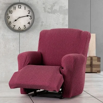 Funda elástica para sillón relax pies juntos modelo Troya