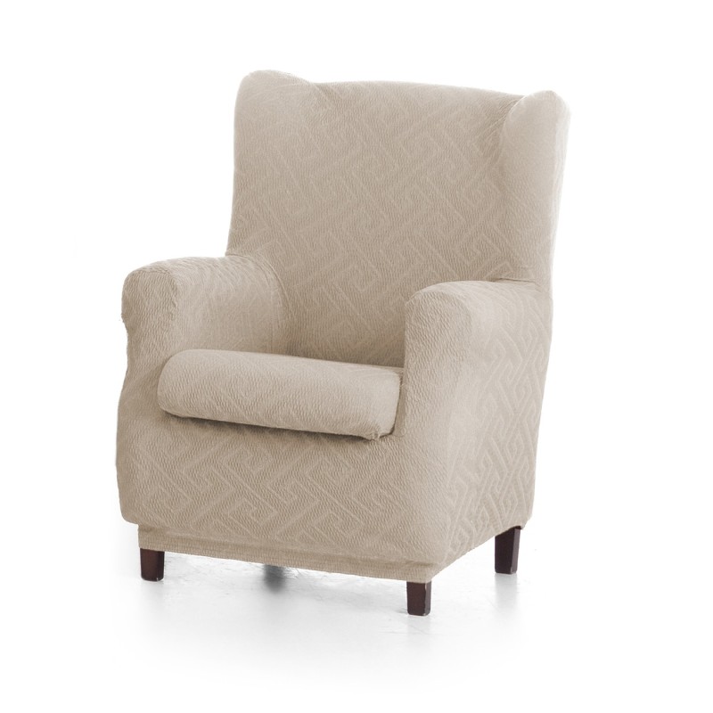 Funda elástica para sillón orejero Arion | Renovación clásica con ajuste perfecto Funda elástica para sillón orejero Arion | Renovación clásica con ajuste perfecto
