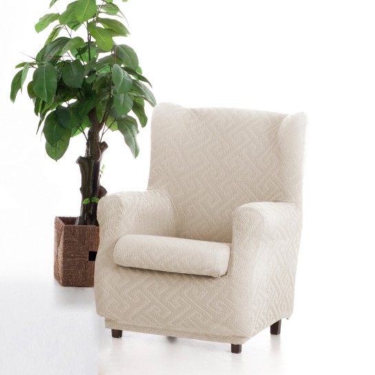 Funda elástica para sillón orejero modelo Arion
