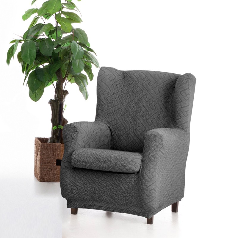 Funda elástica para sillón orejero Arion | Renovación clásica con ajuste perfecto Funda elástica para sillón orejero Arion | Renovación clásica con ajuste perfecto