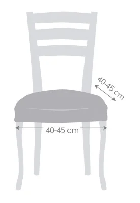 Pack dos fundas elásticas para silla modelo Arion
