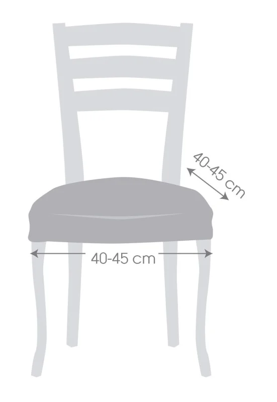 Pack dos fundas elásticas para silla modelo Arion Pack dos fundas elásticas para silla modelo Arion