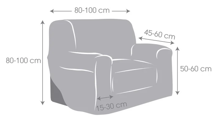 Funda elástica para sillón modelo Arion