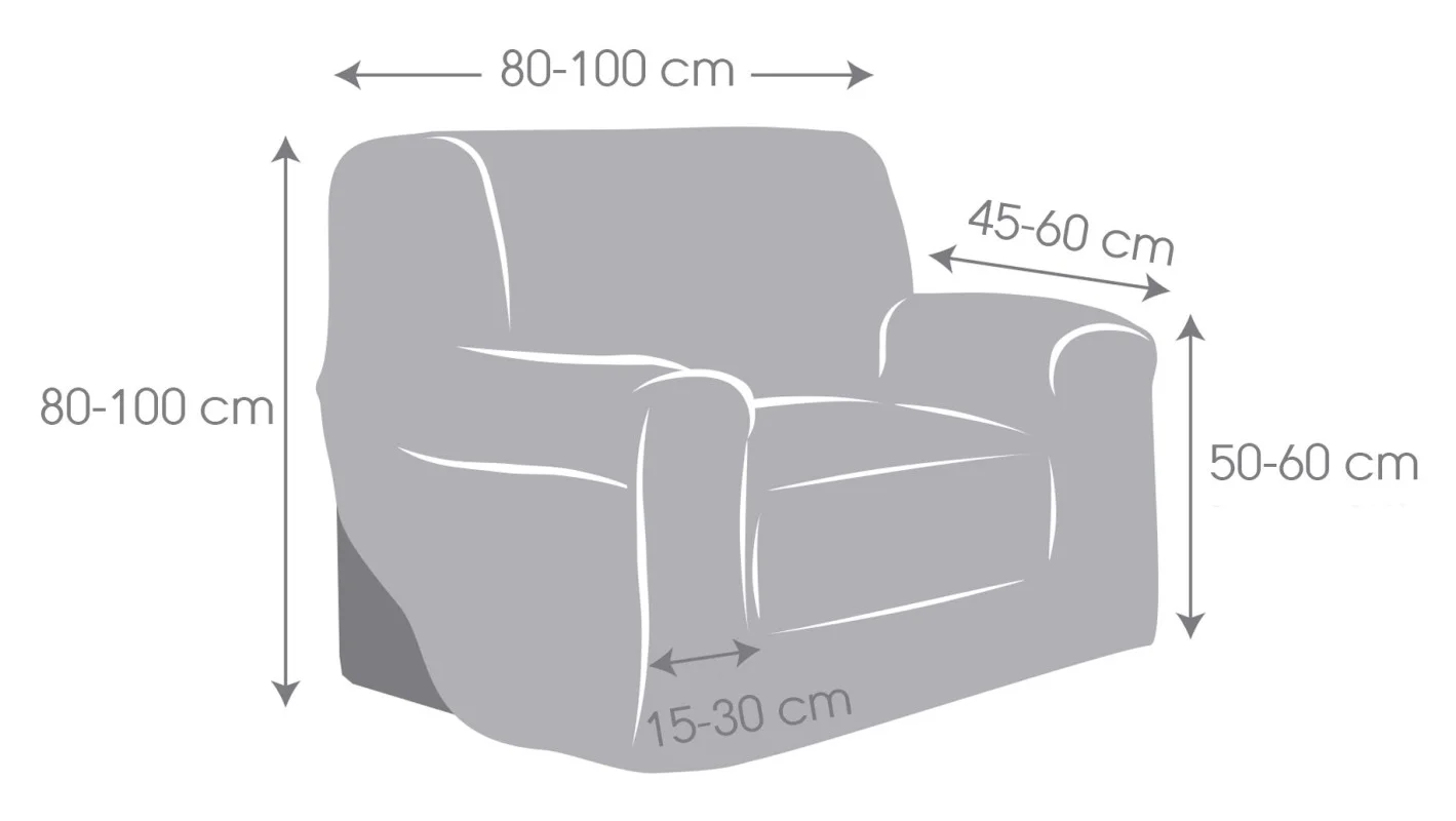 Funda elástica para sillón modelo Arion Funda elástica para sillón modelo Arion