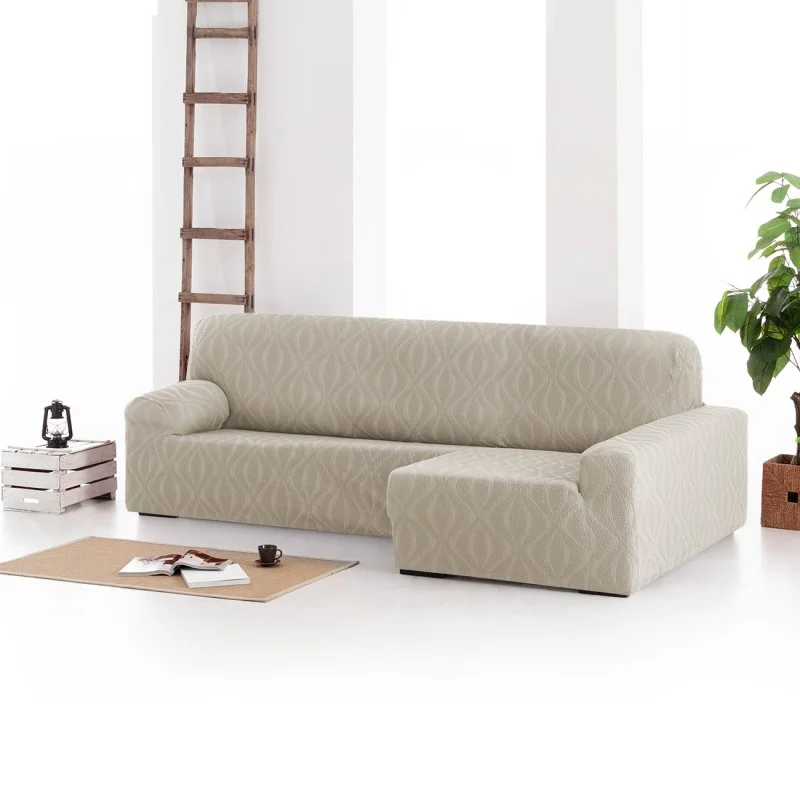 Funda elástica para chaise longue modelo Iria Funda elástica para chaise longue modelo Iria