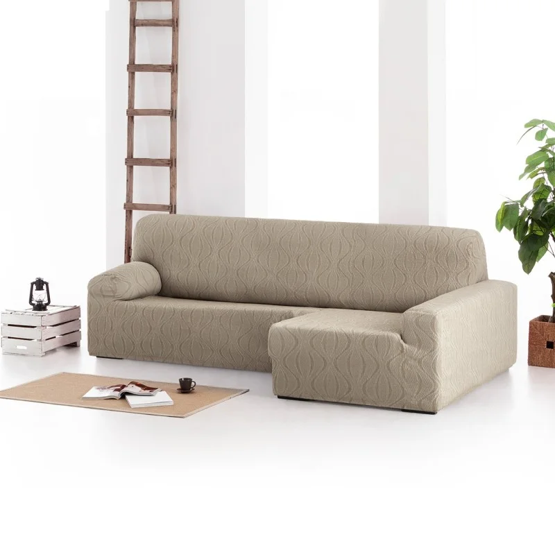 Funda elástica para chaise longue modelo Iria Funda elástica para chaise longue modelo Iria