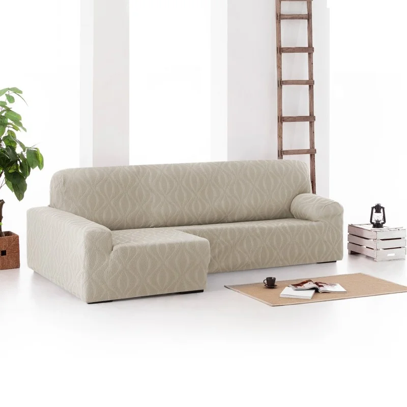 Funda elástica para chaise longue modelo Iria Funda elástica para chaise longue modelo Iria