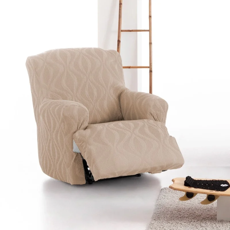 Funda elástica para sillón relax pies juntos modelo Iria Funda elástica para sillón relax pies juntos modelo Iria