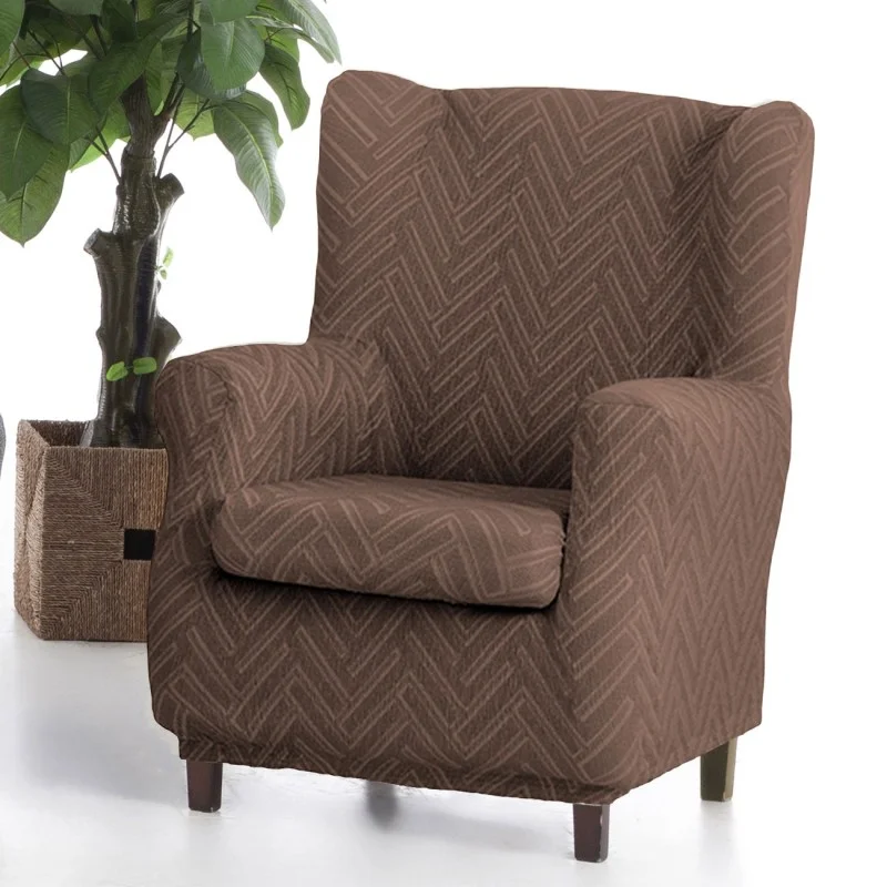 Funda elástica para sillón orejero modelo Argos Funda elástica para sillón orejero modelo Argos