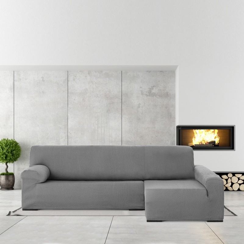 Funda elástica para chaise longue Ulises | Ajuste impecable y textura decorativa