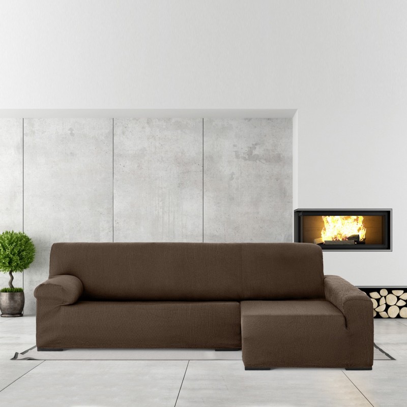 Funda elástica para chaise longue Ulises | Ajuste impecable y textura decorativa