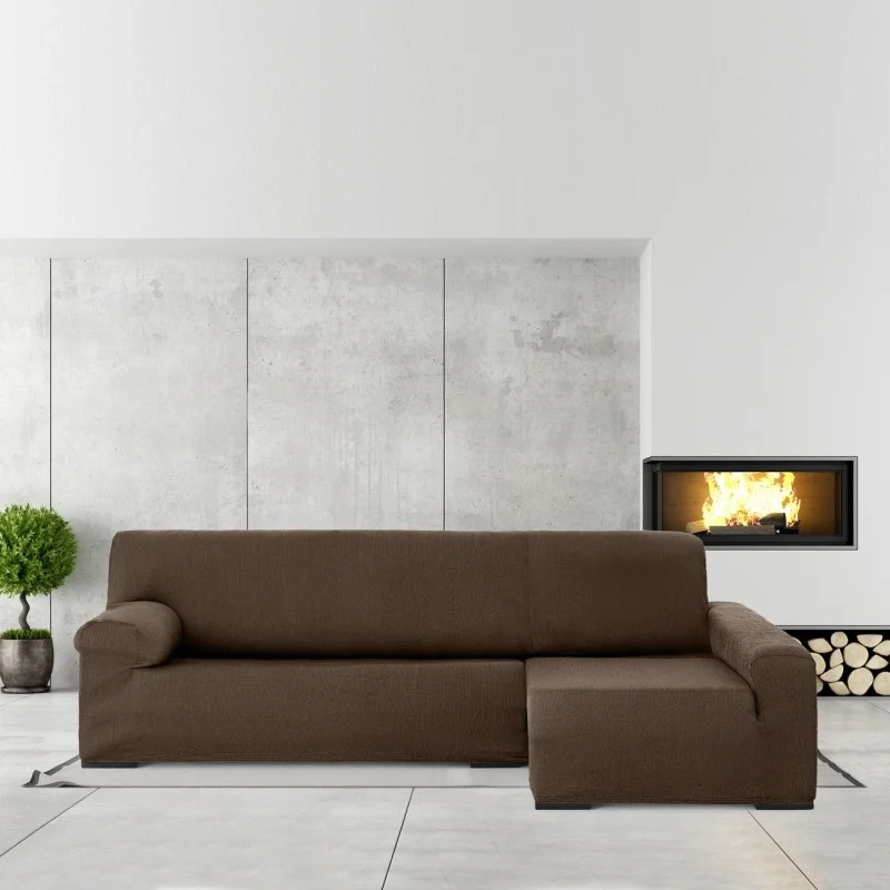 Funda elástica para chaise longue Ulises | Ajuste impecable y textura decorativa Funda elástica para chaise longue Ulises | Ajuste impecable y textura decorativa