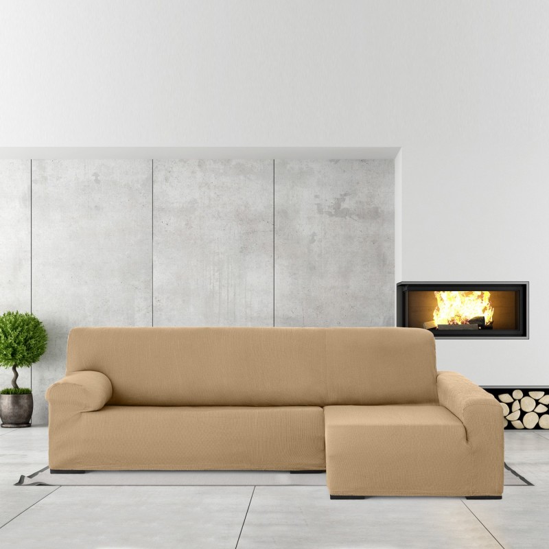 Funda elástica para chaise longue Ulises | Ajuste impecable y textura decorativa