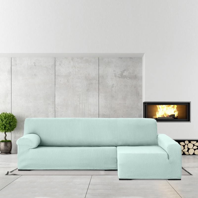 Funda elástica para chaise longue Ulises | Ajuste impecable y textura decorativa