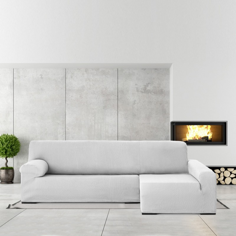 Funda elástica para chaise longue Ulises | Ajuste impecable y textura decorativa Funda elástica para chaise longue Ulises | Ajuste impecable y textura decorativa