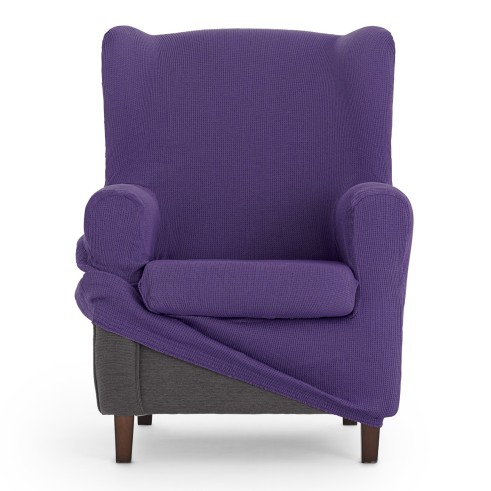 Funda elástica para sillón orejero Ulises | Elegancia atemporal con protección moderna
