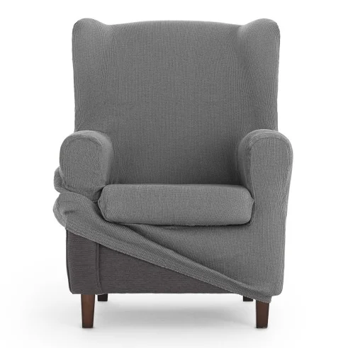 Funda elástica para sillón orejero Ulises | Elegancia atemporal con protección moderna