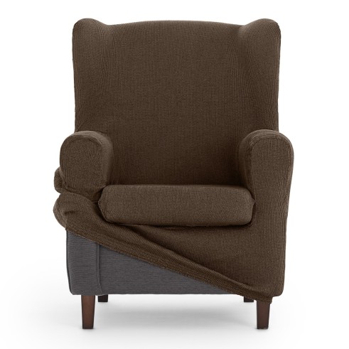 Funda elástica para sillón orejero Ulises | Elegancia atemporal con protección moderna