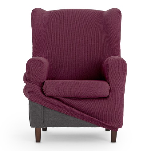 Funda elástica para sillón orejero Ulises | Elegancia atemporal con protección moderna