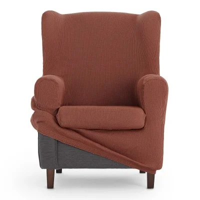 Funda elástica para sillón orejero modelo Ulises