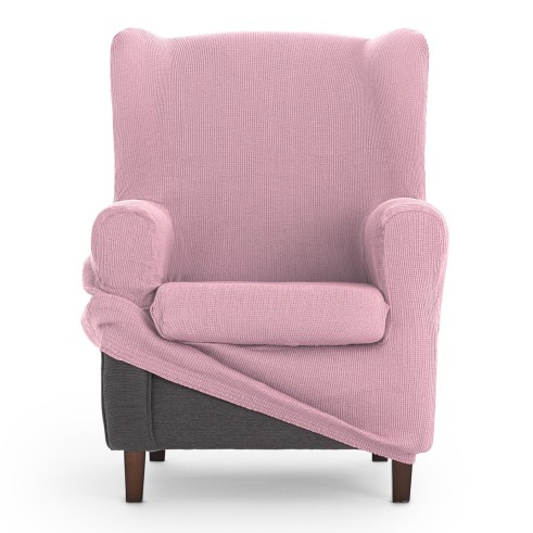 Funda elástica para sillón orejero Ulises | Elegancia atemporal con protección moderna