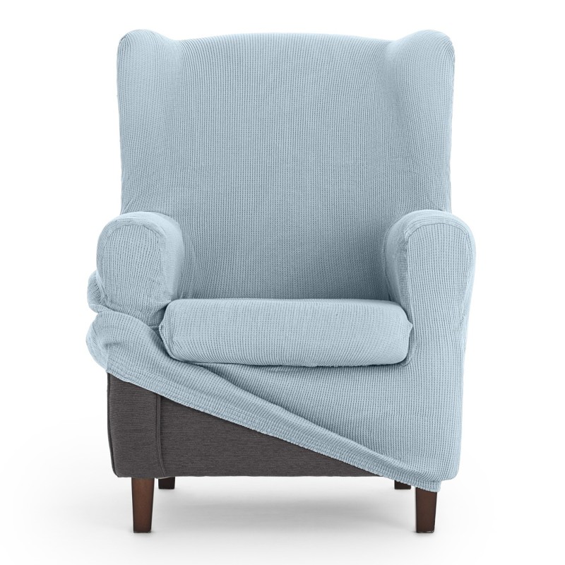 Funda elástica para sillón orejero Ulises | Elegancia atemporal con protección moderna