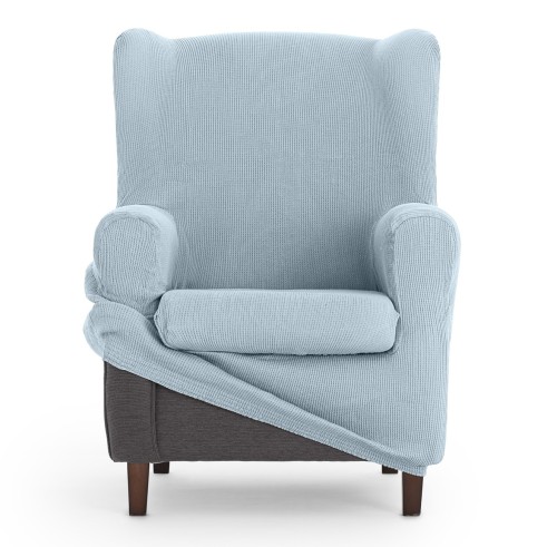 Funda elástica para sillón orejero Ulises | Elegancia atemporal con protección moderna