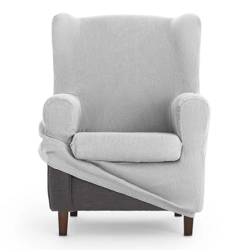 Funda elástica para sillón orejero Ulises | Elegancia atemporal con protección moderna