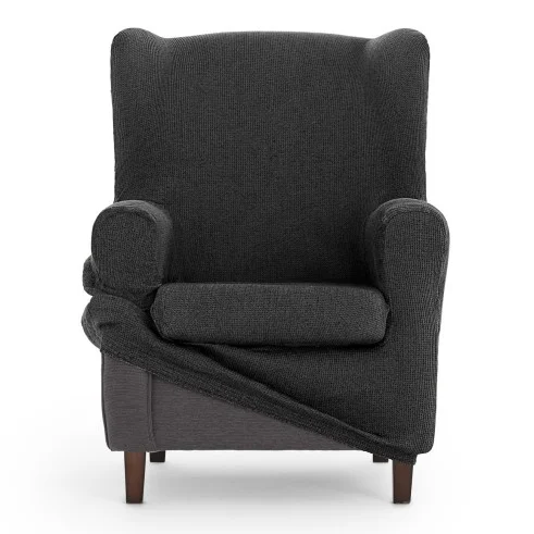 Funda elástica para sillón orejero Ulises | Elegancia atemporal con protección moderna