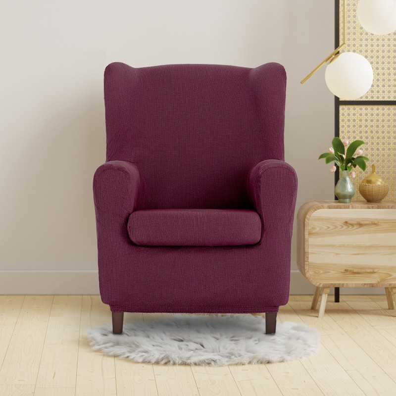 Funda elástica para sillón orejero Ulises | Elegancia atemporal con protección moderna Funda elástica para sillón orejero Ulises | Elegancia atemporal con protección moderna
