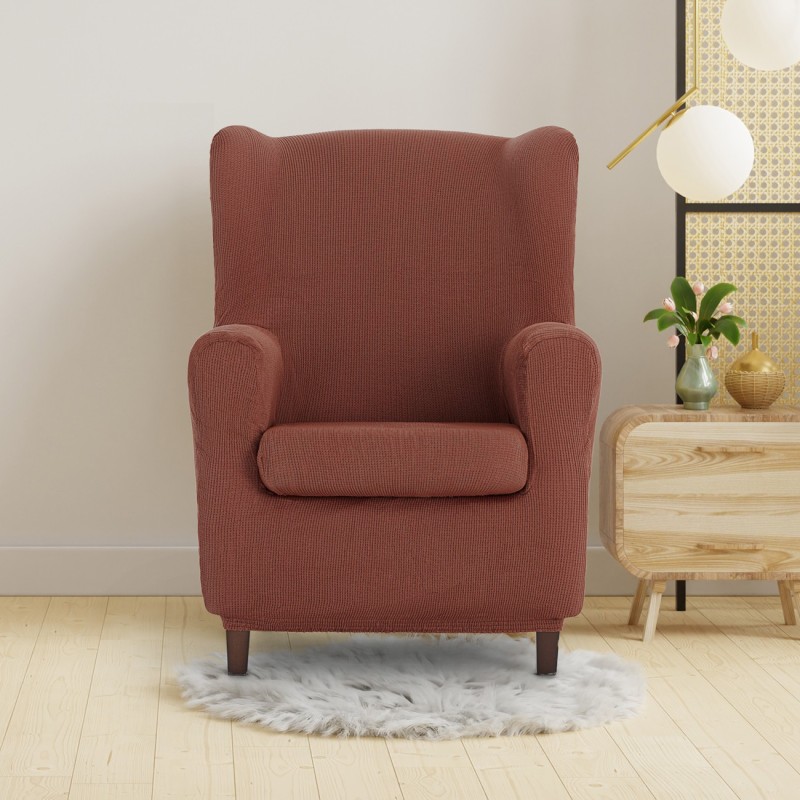 Funda elástica para sillón orejero Ulises | Elegancia atemporal con protección moderna Funda elástica para sillón orejero Ulises | Elegancia atemporal con protección moderna