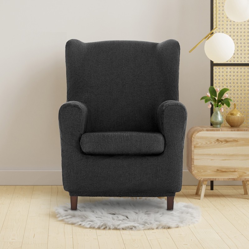 Funda elástica para sillón orejero Ulises | Elegancia atemporal con protección moderna Funda elástica para sillón orejero Ulises | Elegancia atemporal con protección moderna