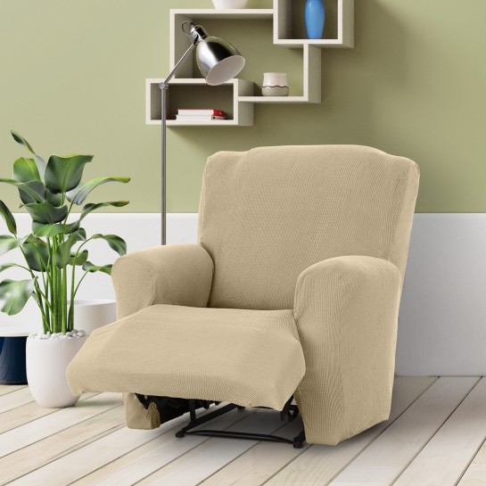 Funda elástica para sillón relax pies juntos modelo Ulises