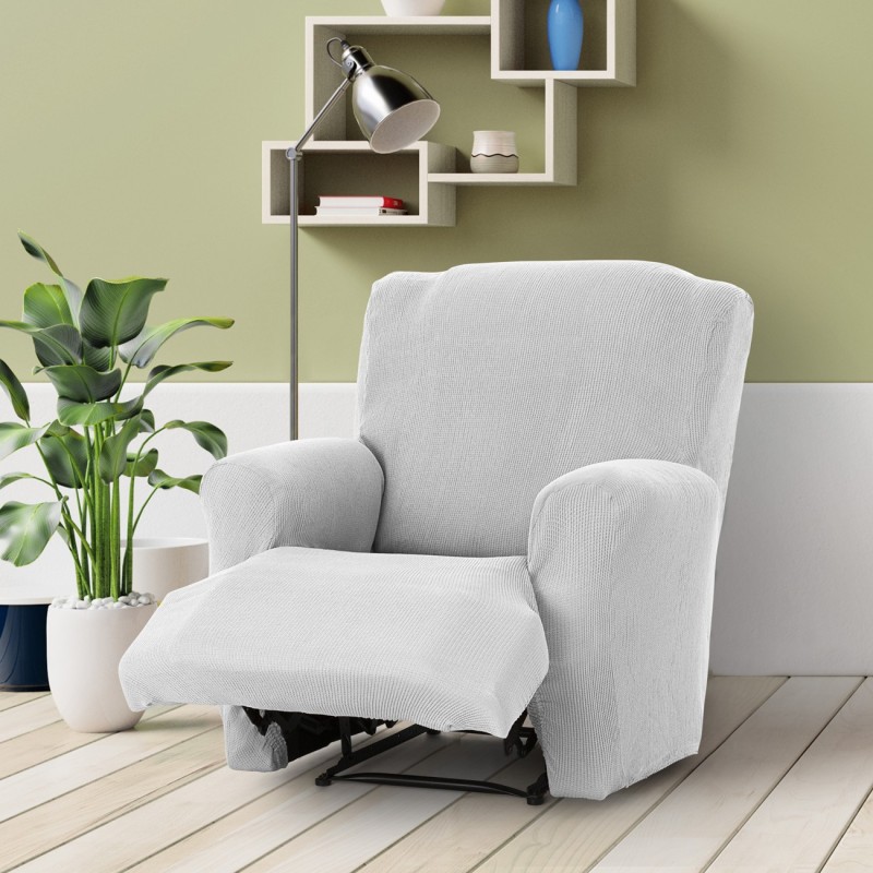 Funda elástica para sillón relax pies juntos Ulises | Protección total Funda elástica para sillón relax pies juntos Ulises | Protección total